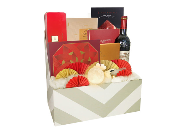 Fruit Basket - Mid-Autumn Gift Hamper with Lighting Decor MS10 - 0ML0903A1 Photo