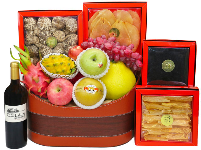 Fruit Basket - Premium Fruit Baskets C72 - FT0207A3 Photo