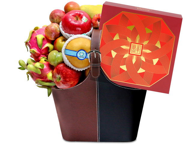 Mid-Autumn Gift Hamper - Mid Autumn Peninsula Moon Cake With Fancy Gift Hamper FH145 - L76601001 Photo