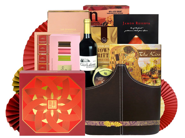 Mid-Autumn Gift Hamper - Mid Autumn Wine And Food Hamper MA01 - MH0803A1 Photo
