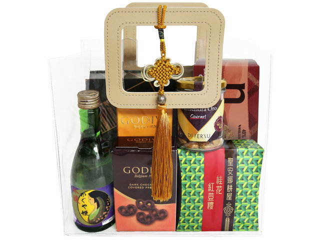 Wine n Food Hamper_card - Dragon Boat Festival Premium Food Gift Pack DB04 - DBFG0513A4 Photo