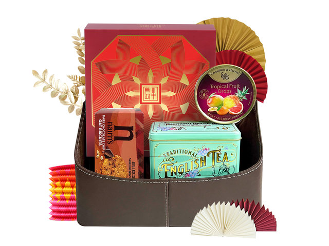 中秋果籃Hamper - 中國商務中秋節月餅禮物 B02 - MMC0716A2 Photo
