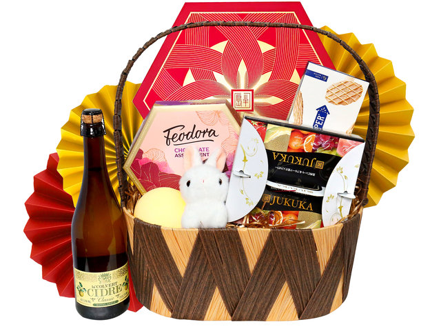 中秋果籃Hamper - 中秋半島月餅優質美食禮籃 FH215 - MH0725A1 Photo
