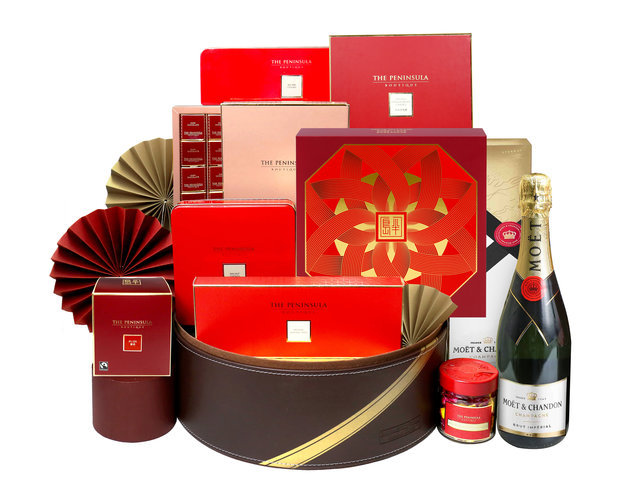 中秋果籃Hamper - 中秋半島月餅及美食豪華禮籃 FH140 - L3125596 Photo