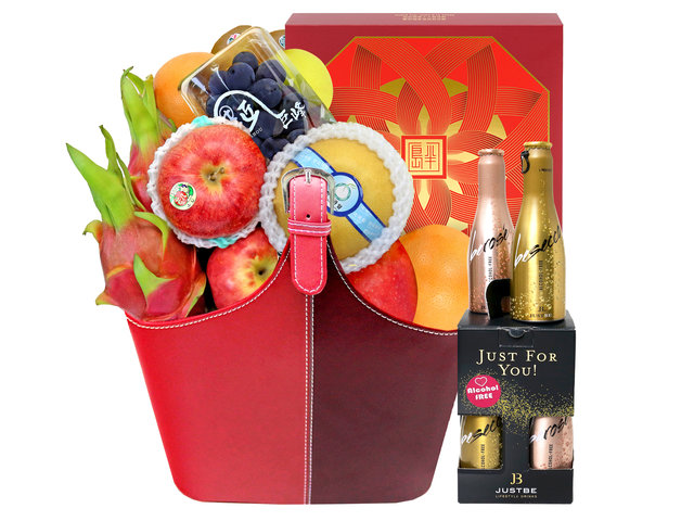 中秋果籃Hamper - 中秋商務半島月餅水果禮籃 MA03 - M30815A1 Photo