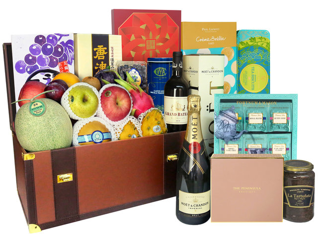禮物籃Hamper - 中秋名貴豪華美食果籃 FH183 - M30809A3 Photo